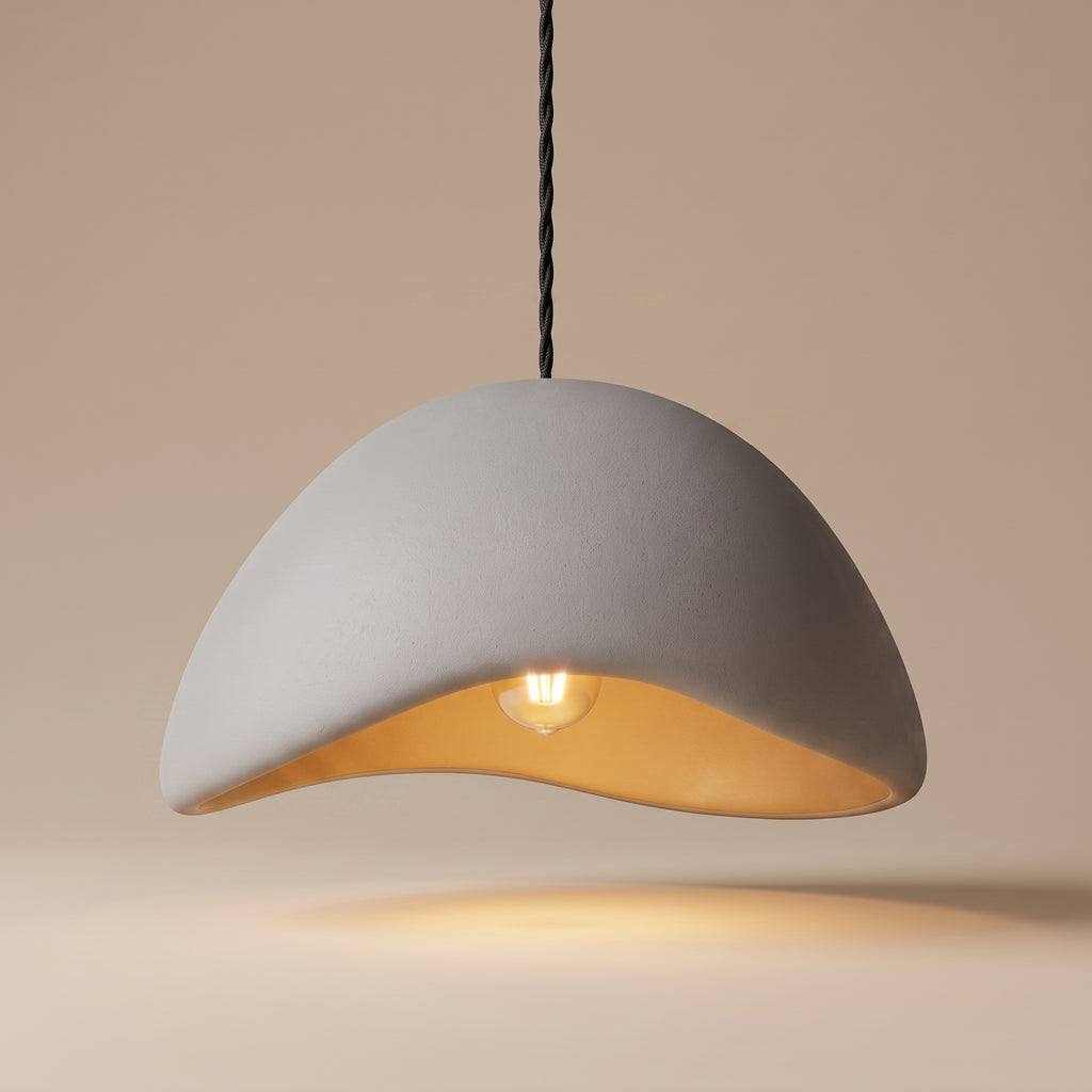 Suspension Dôme Design Blanc — Luminaire Salon & Salle à Manger